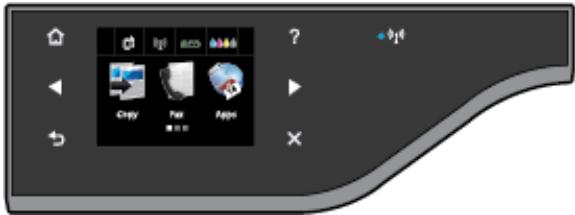 HP OFFICEJET 7610 - Schritt 1 – Sicherstellen, dass die LED für den Wireless- (802.11) Betrieb leuchtet - 4