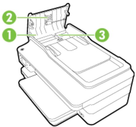 HP OFFICEJET 7610 - So reinigen Sie die Walzen oder den Trennblock: - 1