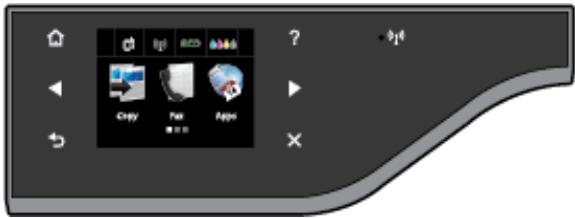 HP OFFICEJET 7610 - Schritt 1 – Sicherstellen, dass die LED für den Wireless- (802.11) Betrieb leuchtet - 2