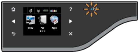 HP OFFICEJET 7610 - Schritt 1 – Sicherstellen, dass die LED für den Wireless- (802.11) Betrieb leuchtet - 3