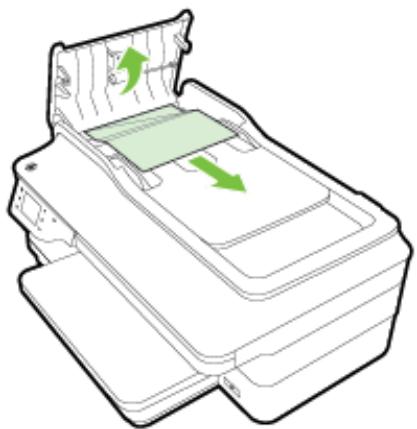 HP OFFICEJET 7612 WF - So beseitigen Sie Papierstaus im Drucker: - 5