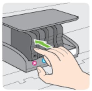 HP OFFICEJET 7612 WF - So wechseln Sie die Tintenpatronen aus: - 4