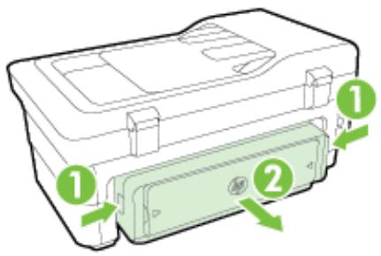 HP OFFICEJET 7612 WF - So beseitigen Sie Papierstaus im Drucker: - 1