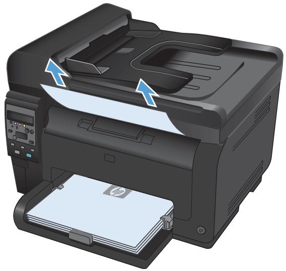 HP COLOR LASERJET PRO 100 MFP M175NW - Supprimer des bourrages dans le bac de sortie - 1