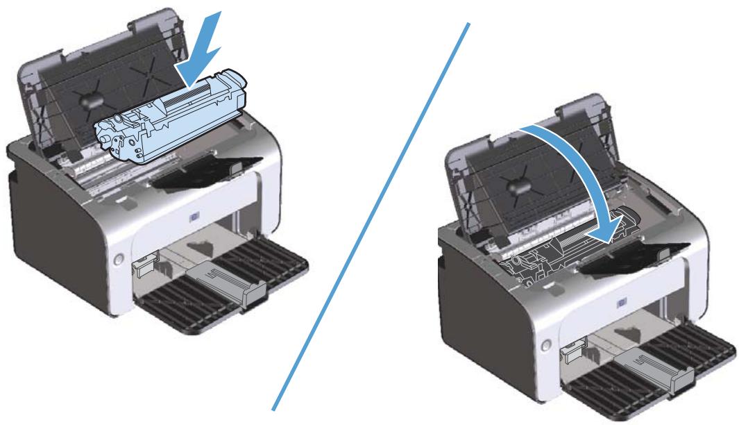 HP LASERJET P1102 - Remplacer le rouleau d'entraînement - 7