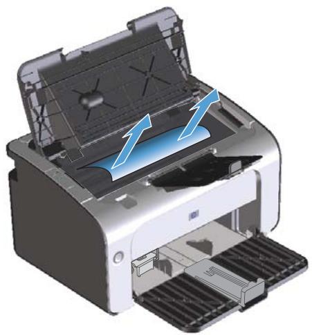 HP LASERJET P1102 - Éliminer les bourrages à l'intérieur de l'imprimante - 2