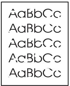 HP LASERJET P1102 - Traces d'encre - 2