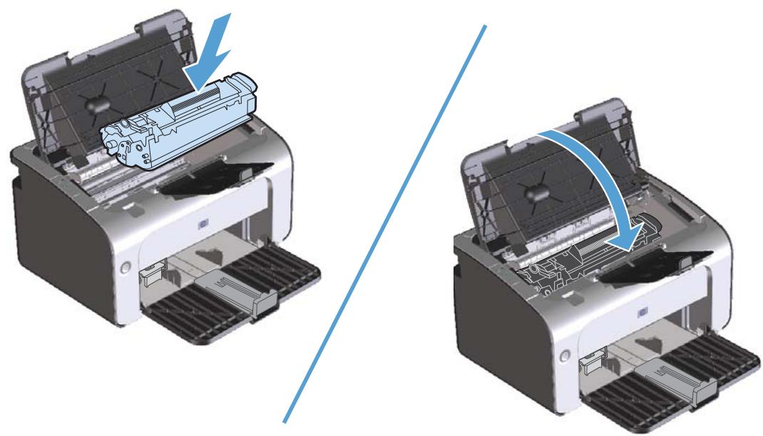 HP LASERJET P1102 - Remplacement de la cartouche d'impression - 5