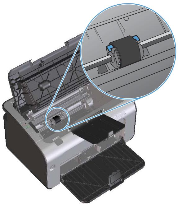 HP LASERJET P1102 - Remplacer le rouleau d'entraînement - 2