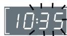 BRANDT DFH133 - Réglage de l'horloge (minutes) - 1