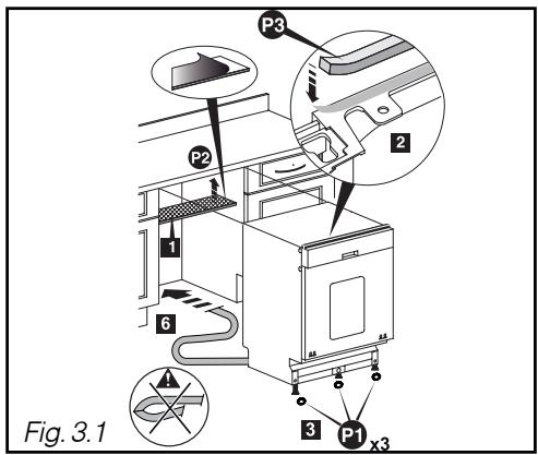 BRANDT VH 900 BE1 - / Installation de votre lave-vaisselle - 1