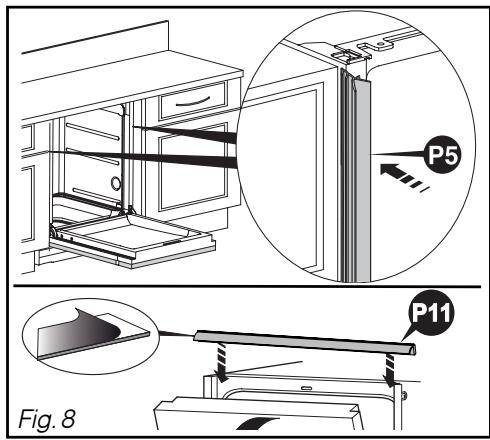 BRANDT VH900JE1 - Équilibrage de la porte (droite et gauche) - 2