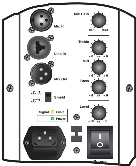 YORKVILLE YX15P - DEL signal / limite - 1