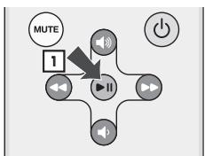 BOSTON ACOUSTICS DUO - Bedienung des iPods mit Hilfe der Fernbedienung - 1