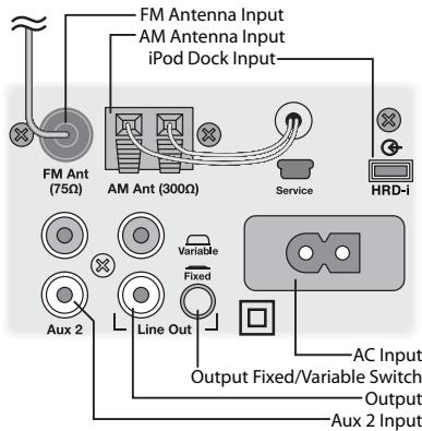 BOSTON ACOUSTICS DUO - Power Connection - 1