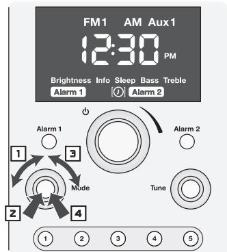 BOSTON ACOUSTICS DUO - Setting the Clock - 1