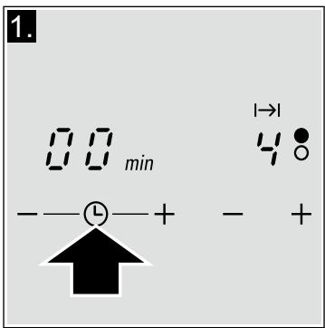 SIEMENS EH611TA16E - La programmation s'effectue de la façon suivante : - 1