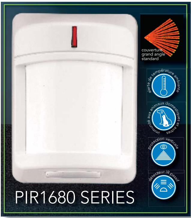 NAPCO PIR 1680 - CHARACTERISTIQUES - 1