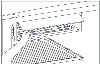 BRANDT BFD561YNW - Fast Freezing Shelf - 1