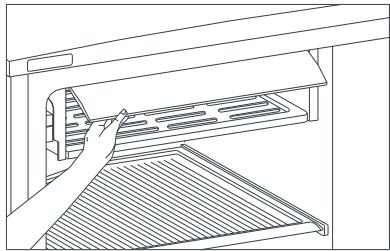 BRANDT BFD561YNW - Compartiment de congélation rapide - 1