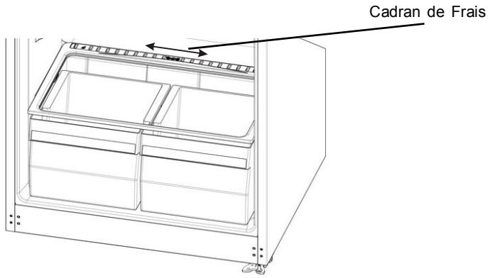 BRANDT BFD561YNW - Etagère rétractable (Dans certains modèles) - 2
