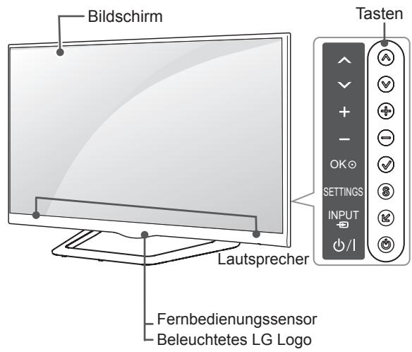 LG 47LA660S - Gehäuse und Bedienelemente - 3