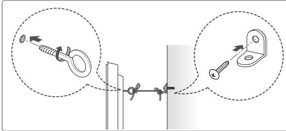 LG 47LA660S - Securing the TV to a wall - 2