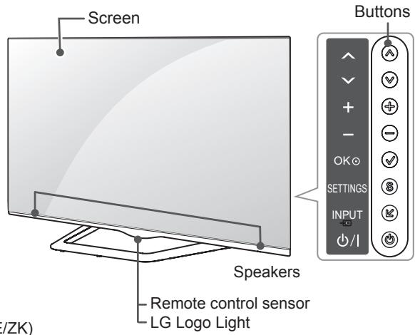 LG 47LA660S - Parts and buttons - 2