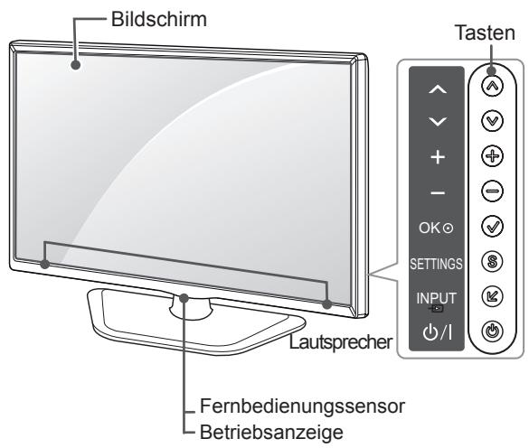 LG 47LA660S - Gehäuse und Bedienelemente - 4