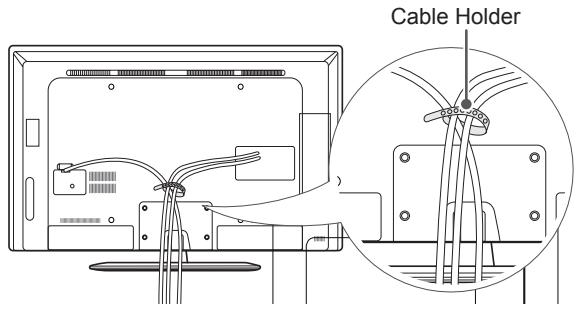 LG 47LA660S - Tidying cables - 3