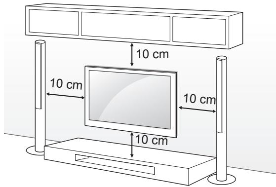 LG 47LA660S - Montaje en una pared - 1