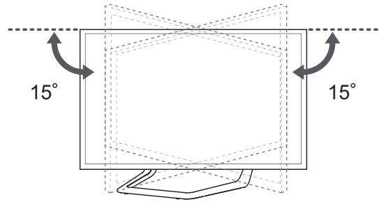 LG 47LA660S - Regolazione dell'angolazione del teilevisore per una migliorie visione - 1