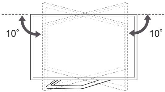 LG 47LA660S - De kijkhoek van de TV aanpassen - 2