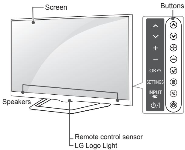 LG 47LA660S - Parts and buttons - 3