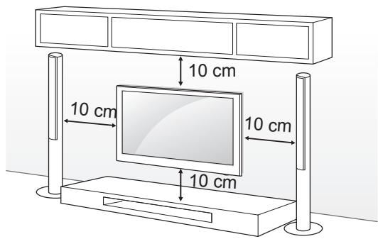 LG 47LA660S - Fixation du support mural - 1