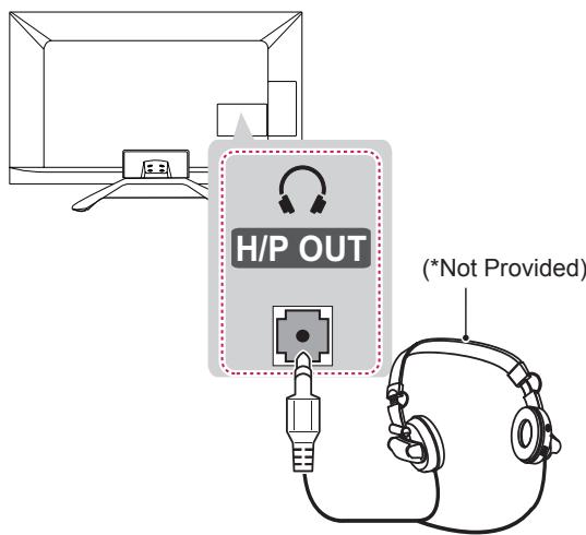 LG 47LA660S - Headphone connection - 1