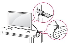LG 32LF5610 - Utilizzato del sistema di sicurezza Kensington - 1