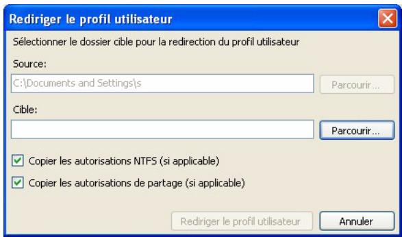 FARONICS DATA IGLOO - Créer une redirection du profil utiliser (pour les profils utiliser existants) - 4