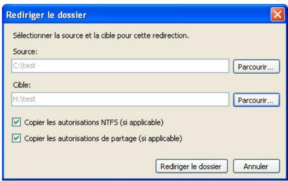 FARONICS DATA IGLOO - Création d'une nouvelle redirection de dossier - 6
