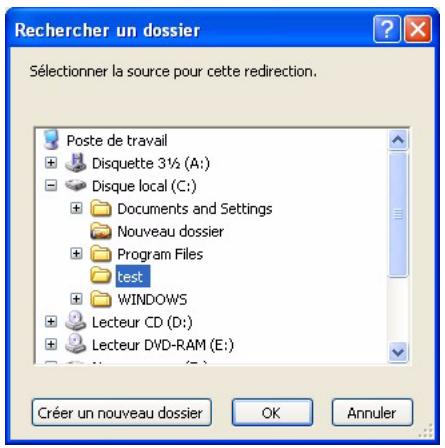 FARONICS DATA IGLOO - Création d'une nouvelle redirection de dossier - 4