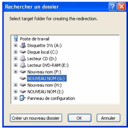 FARONICS DATA IGLOO - Créer une redirection du profil utiliser (pour les profils utiliser existants) - 5