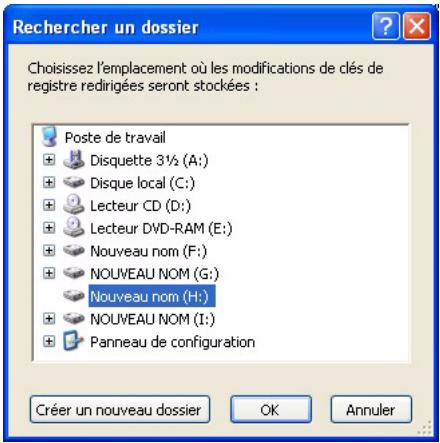 FARONICS DATA IGLOO - Création d'une redirection de la clé de registre - 2