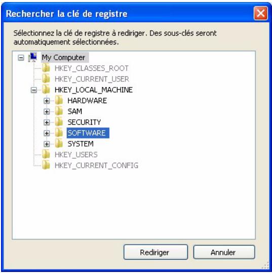 FARONICS DATA IGLOO - Création d'une redirection de la clé de registre - 4