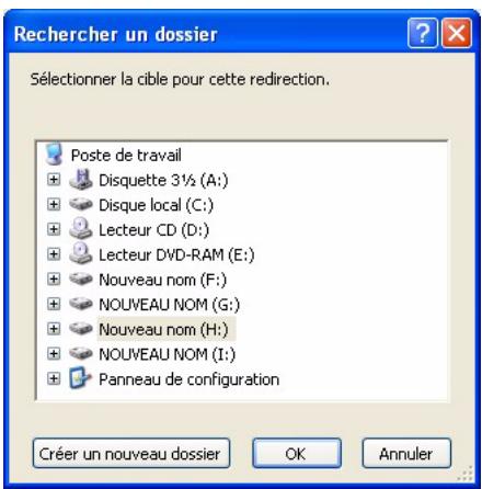 FARONICS DATA IGLOO - Création d'une nouvelle redirection de dossier - 5