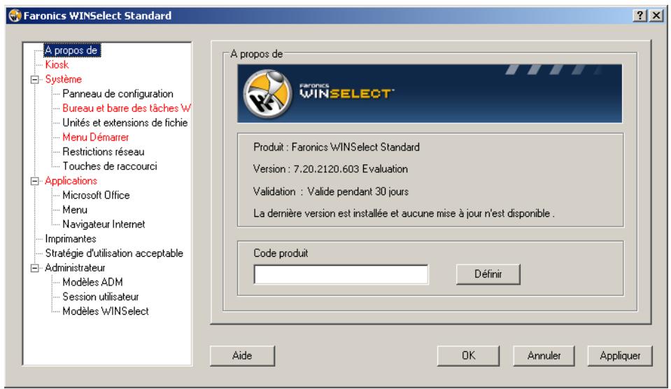 FARONICS WINSELECT STANDARD - Présentation WINSelect - 1