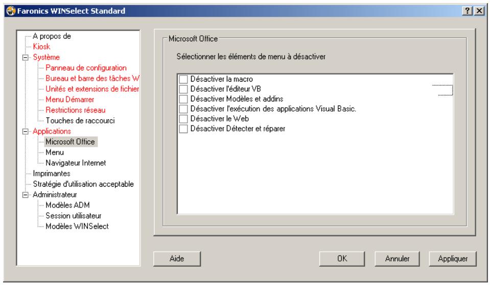 FARONICS WINSELECT STANDARD - Microsoft Office - 1