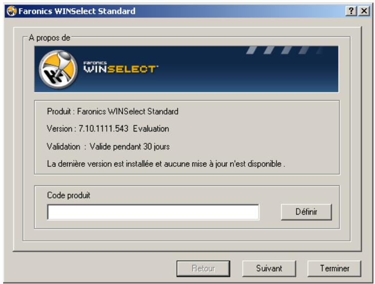FARONICS WINSELECT STANDARD - Utilisation du mode Assistant WINSelect - 1
