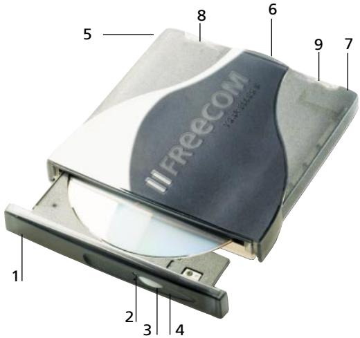 FREECOM TRAVELLER II+ - Description du périphérique - 4