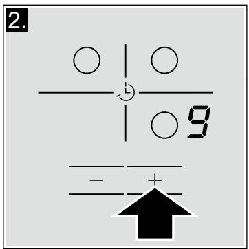 BOSCH PIM611T16E - AuswahlderKochstelleund derKochstufe - 2