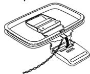 LUXMANN LR-8500 - ASSEMBLAGE DE L'ANTENNE CADRE AM - 3